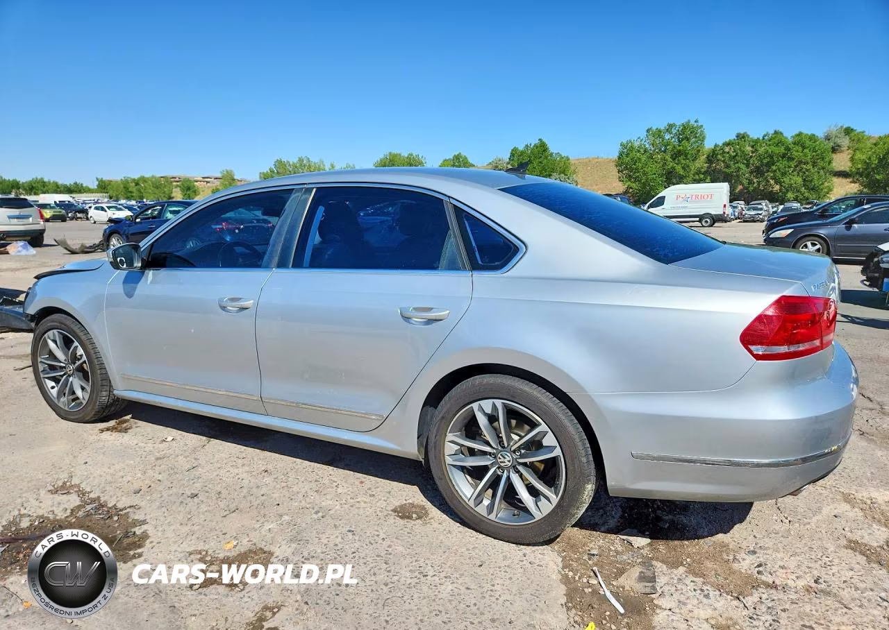 2014 Volkswagen Passat Sel VIN:1VWCN7A32EC046870 - 2