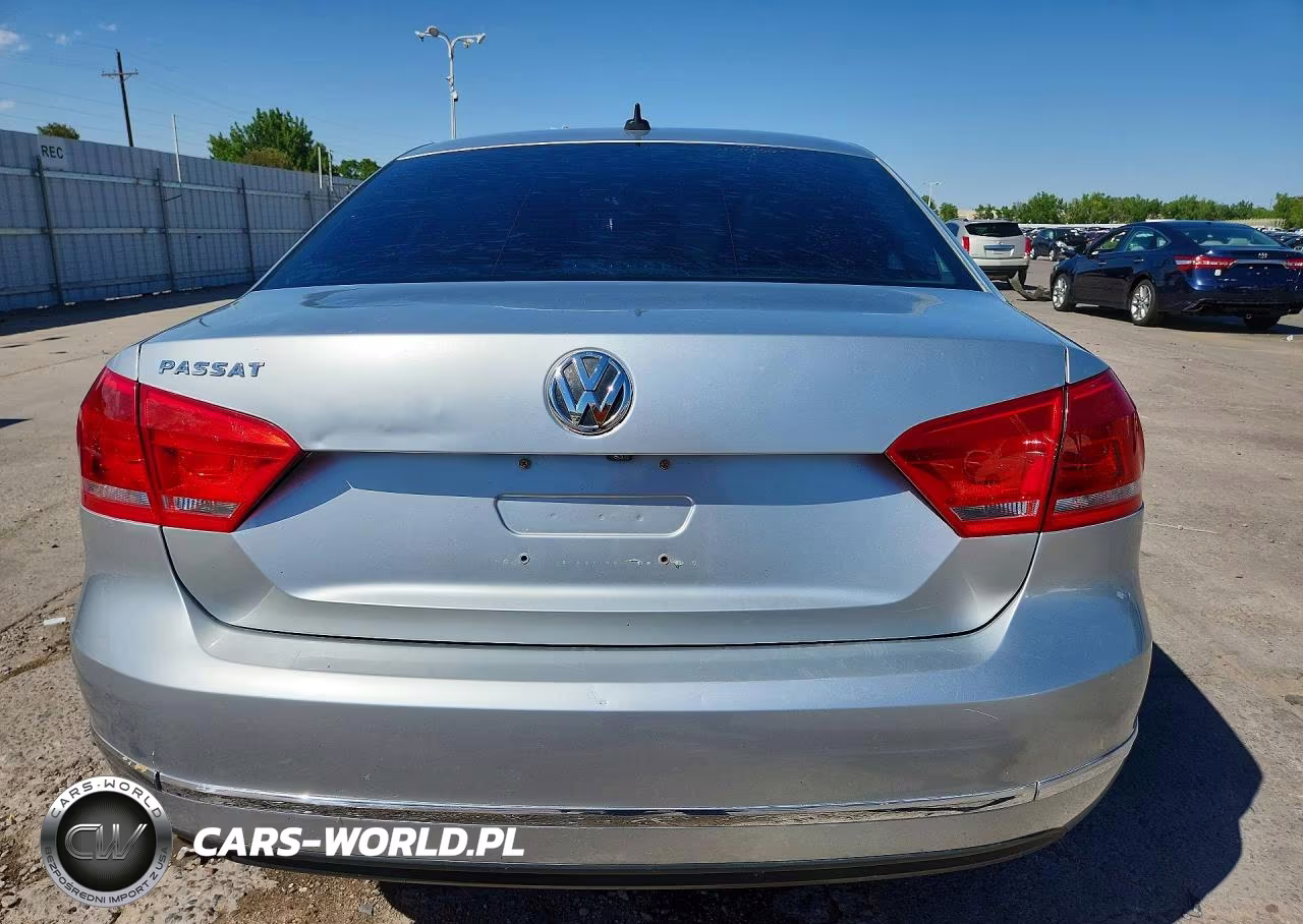 2014 Volkswagen Passat Sel VIN:1VWCN7A32EC046870 - 6