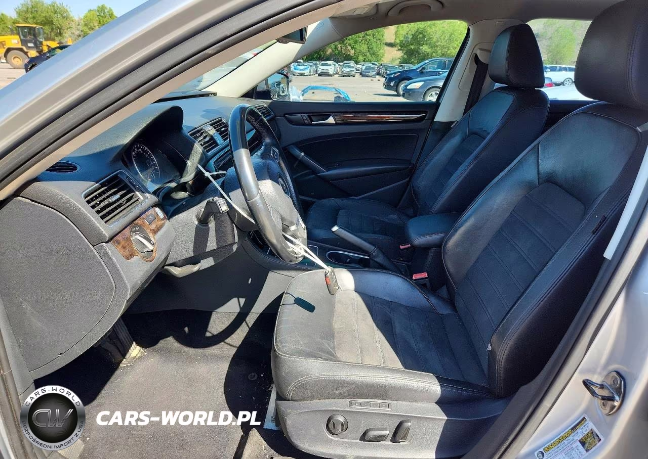 2014 Volkswagen Passat Sel VIN:1VWCN7A32EC046870 - 7