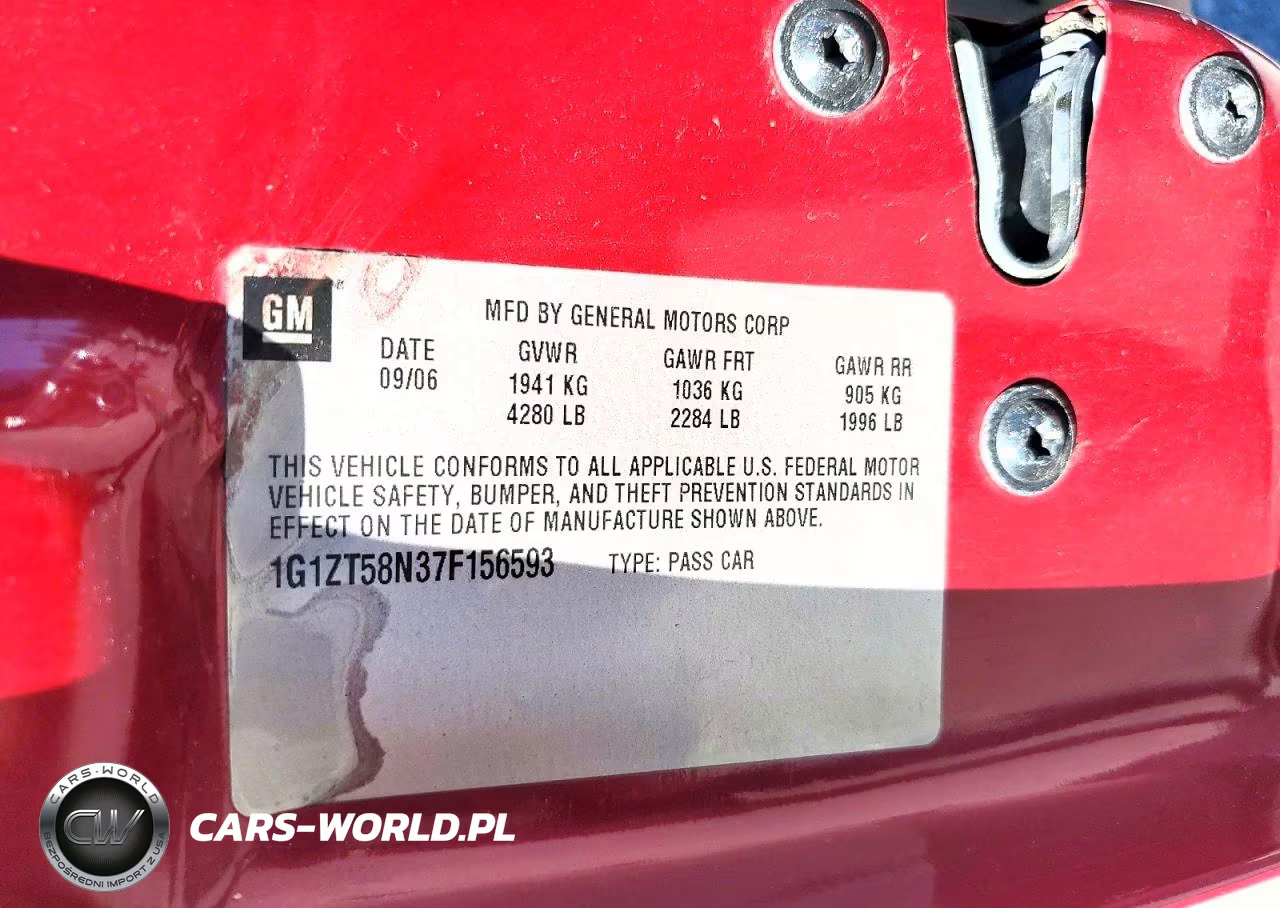 2007 Chevrolet Malibu Lt VIN:1G1ZT58N37F156593 - 12