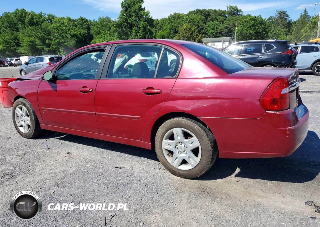 2007 Chevrolet Malibu Lt VIN:1G1ZT58N37F156593 - 2