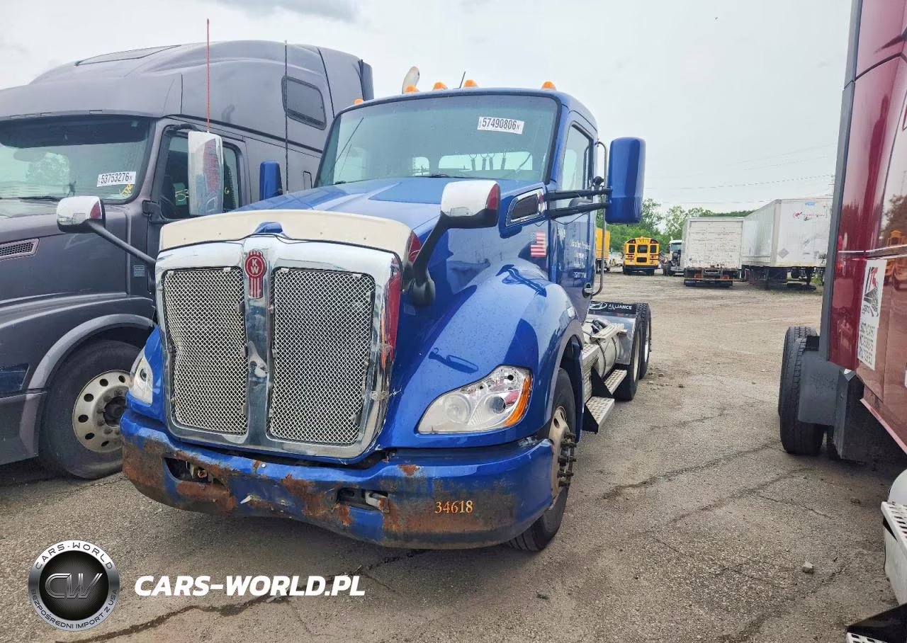 2019 Kenworth Constructi - Semi Truck VIN:1XKYD40X5KJ246717 - 2