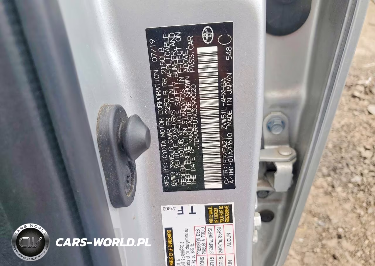 2019 Toyota Prius Limited VIN:JTDKARFU7K3099020 - 12