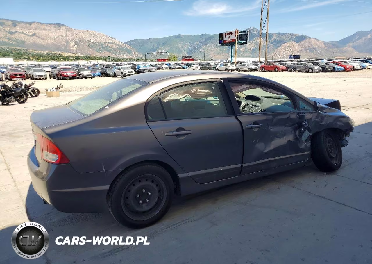 2010 Honda Civic Lx VIN:19XFA1F56AE063466 - 3