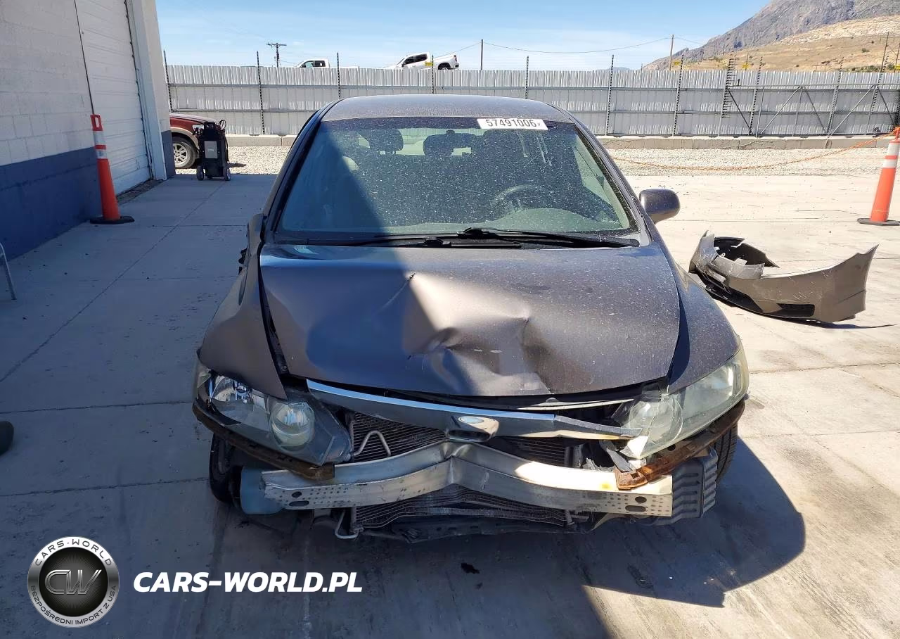 2010 Honda Civic Lx VIN:19XFA1F56AE063466 - 5