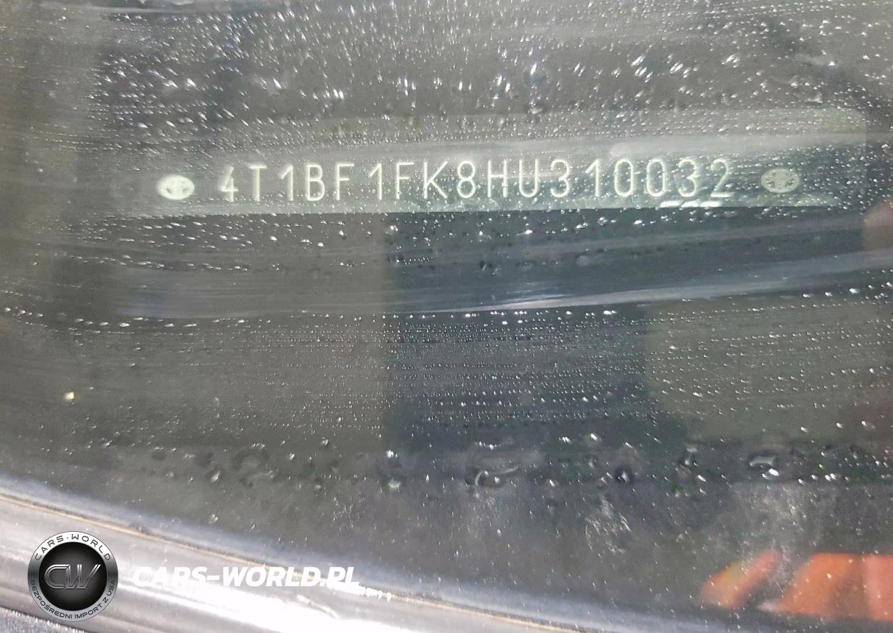 2017 Toyota Camry Se VIN:4T1BF1FK8HU310032 - 12