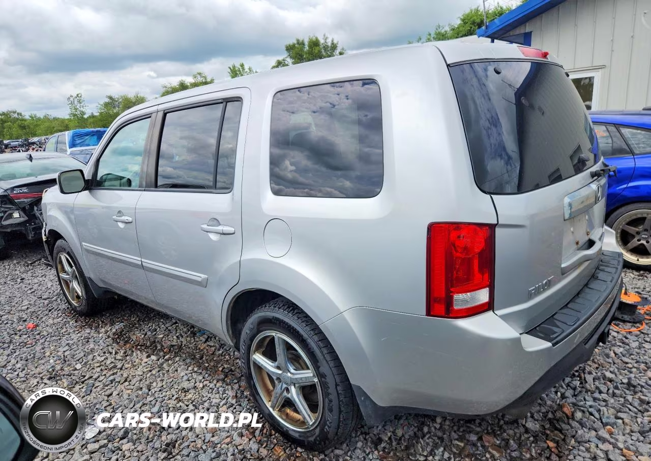 2012 Honda Pilot Exl VIN:5FNYF4H56CB061755 - 2