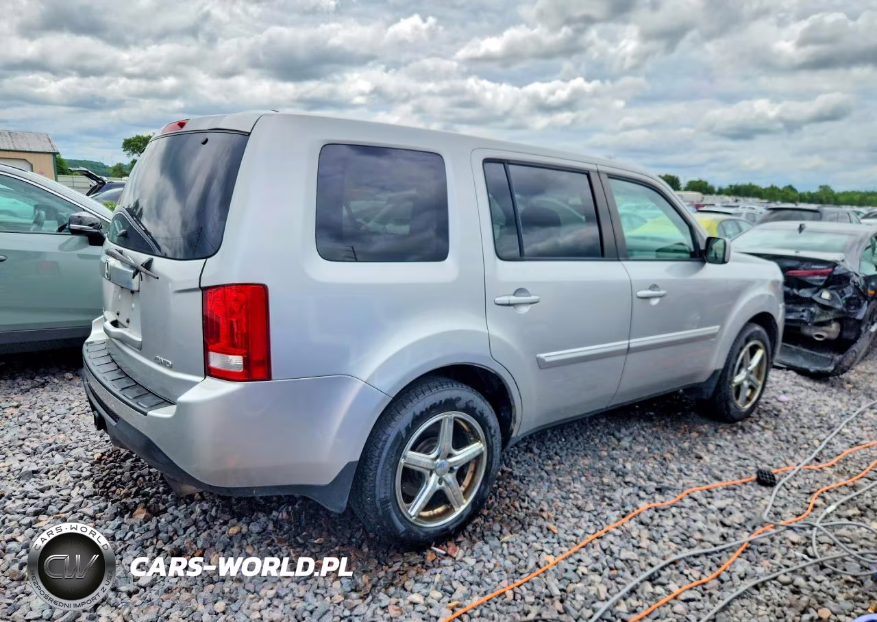 2012 Honda Pilot Exl VIN:5FNYF4H56CB061755 - 3