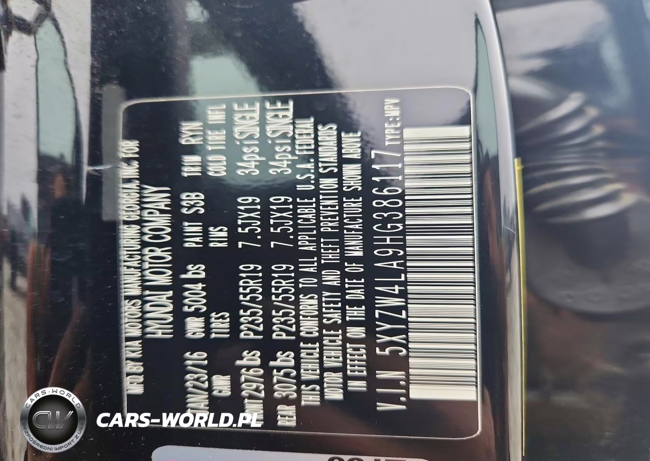 2017 Hyundai Santa Fe Sport 2.0T Ultimate VIN:5XYZW4LA9HG386117 - 13
