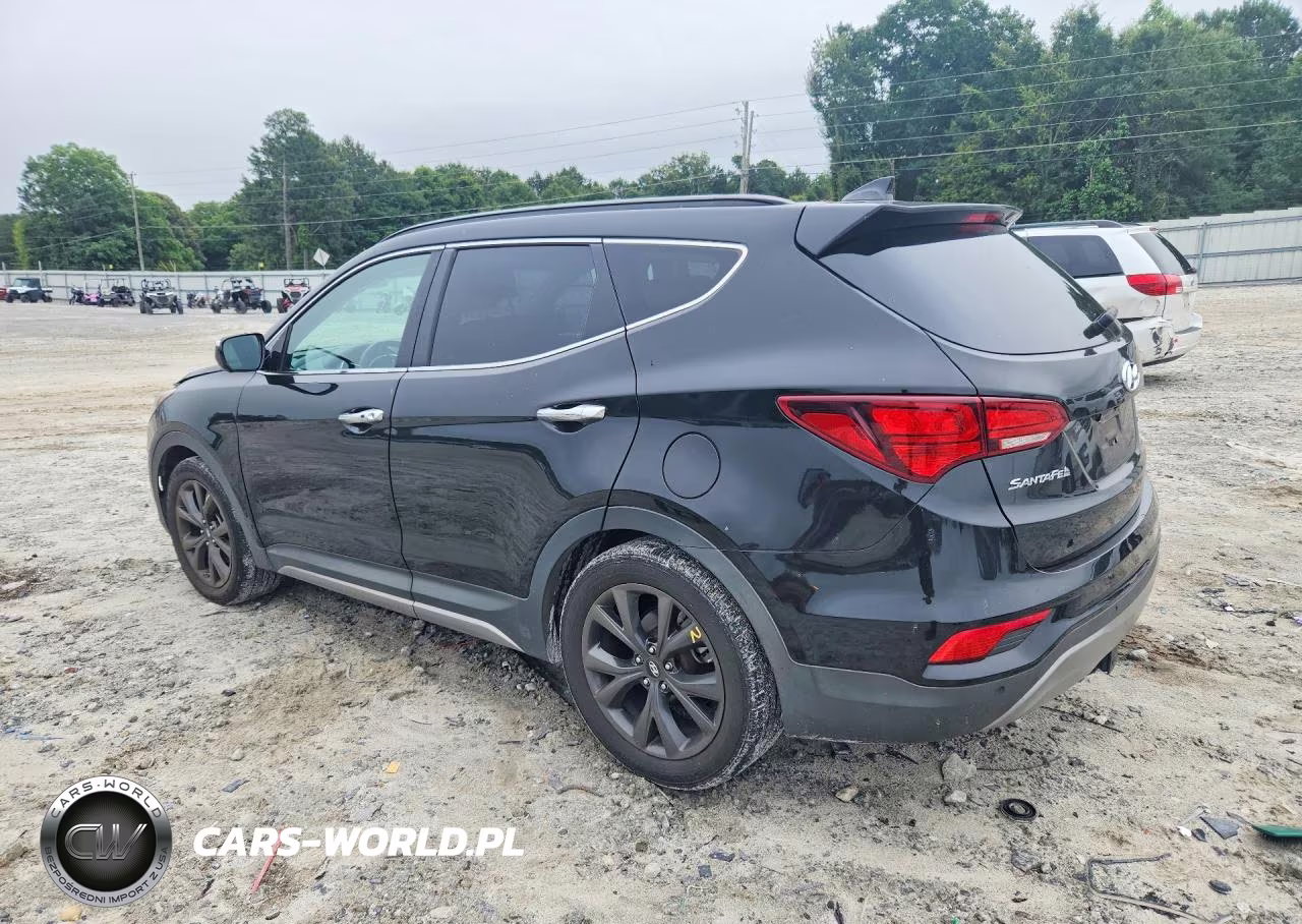 2017 Hyundai Santa Fe Sport 2.0T Ultimate VIN:5XYZW4LA9HG386117 - 2