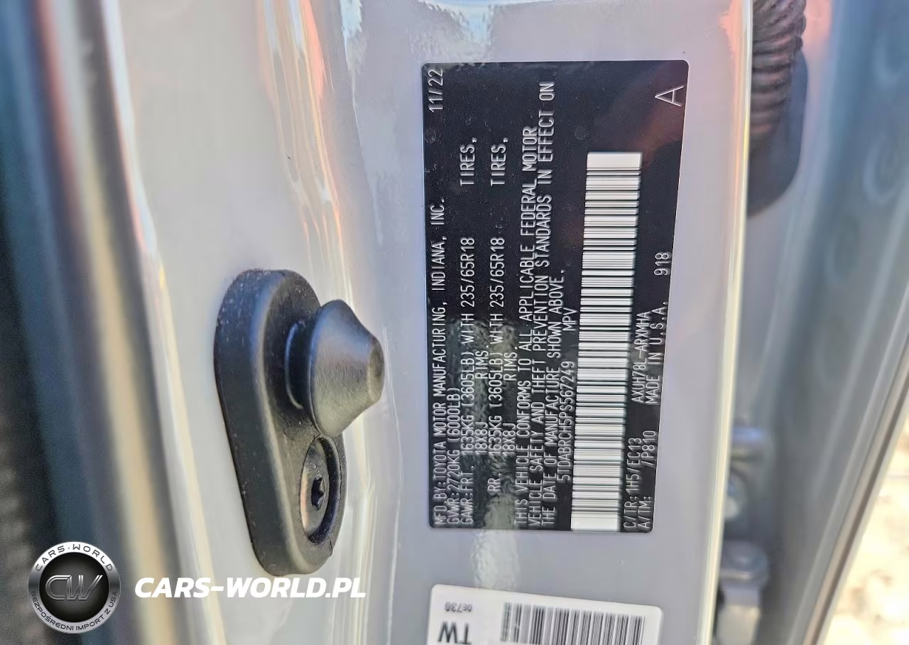2023 Toyota Highlander Hybrid Bronze Edition VIN:5TDABRCH5PS567249 - 12