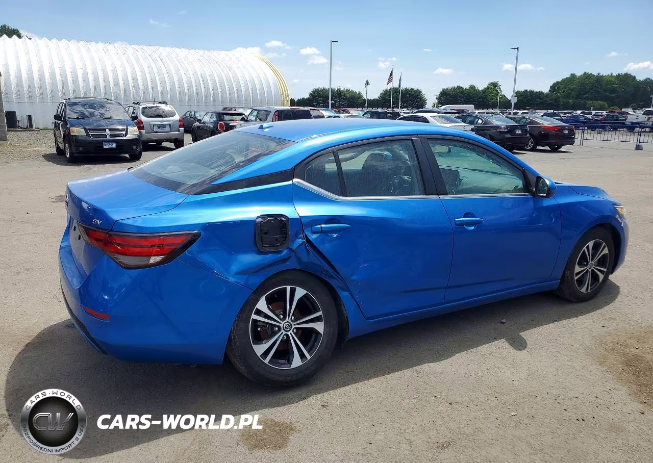 2022 Nissan Sentra Sv VIN:3N1AB8CV2NY288818 - 3