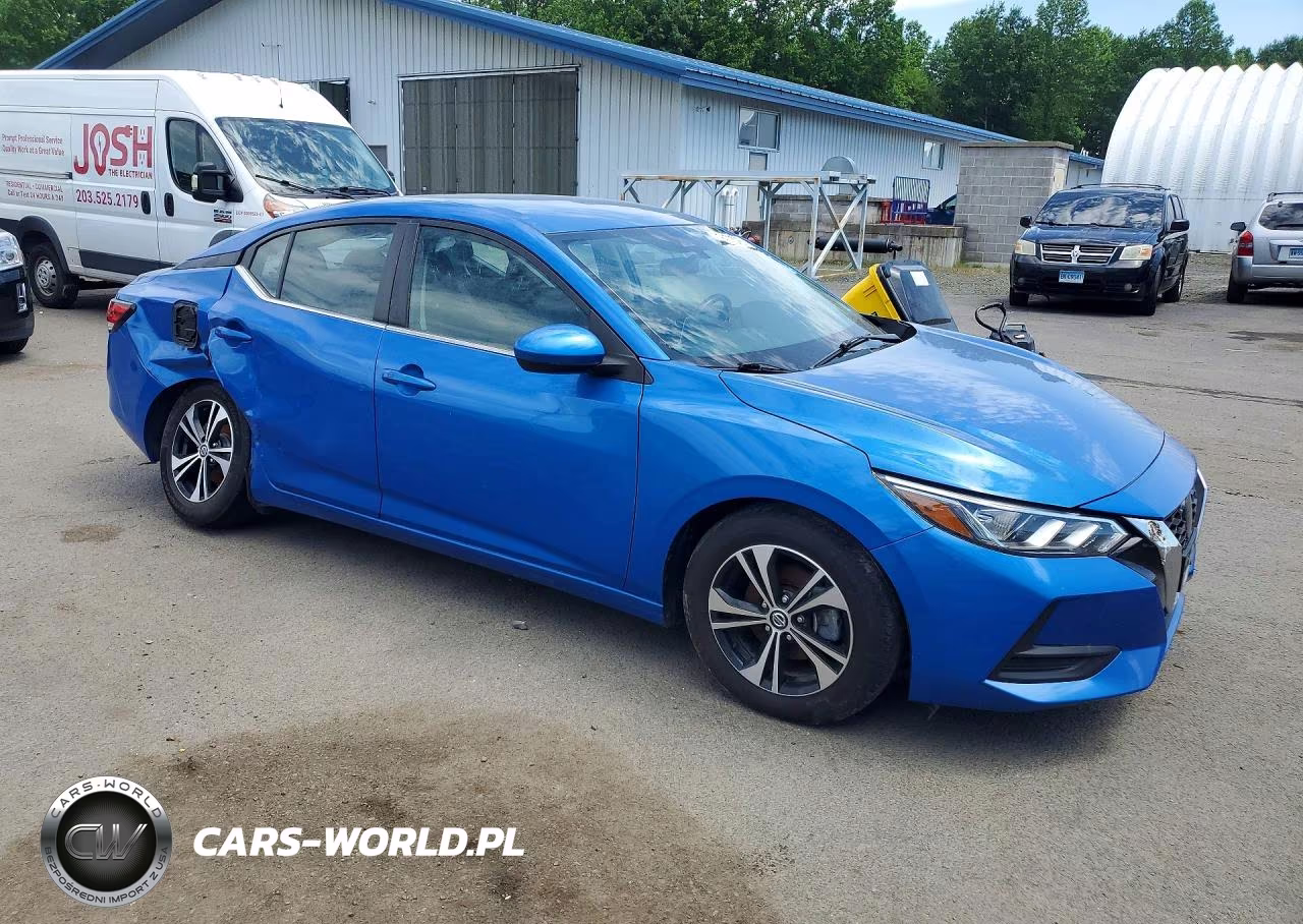 2022 Nissan Sentra Sv VIN:3N1AB8CV2NY288818 - 4
