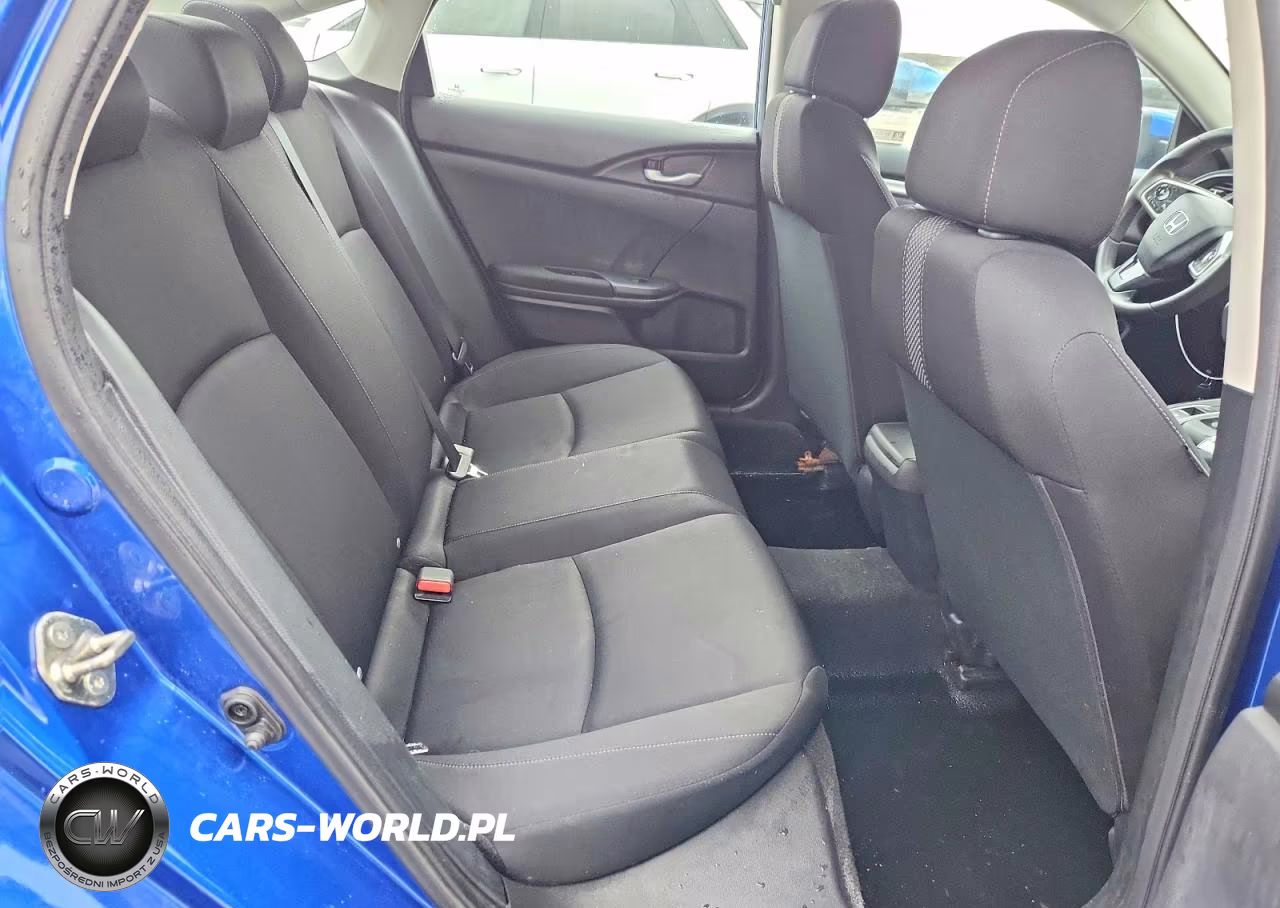 2019 Honda Civic Lx VIN:19XFC2F60KE007226 - 10