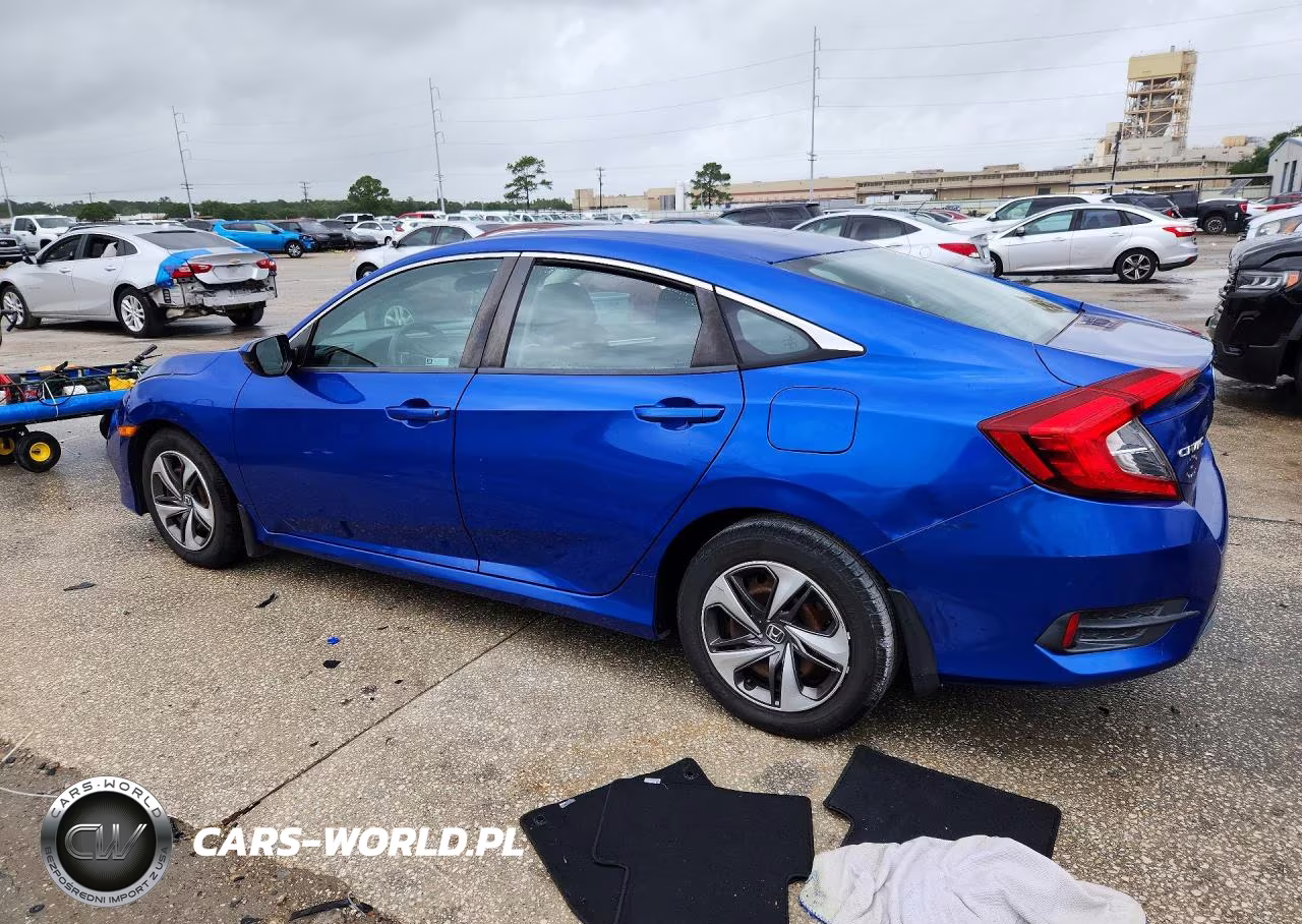 2019 Honda Civic Lx VIN:19XFC2F60KE007226 - 2