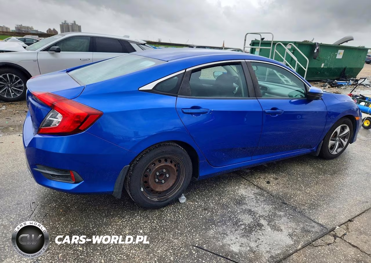 2019 Honda Civic Lx VIN:19XFC2F60KE007226 - 3