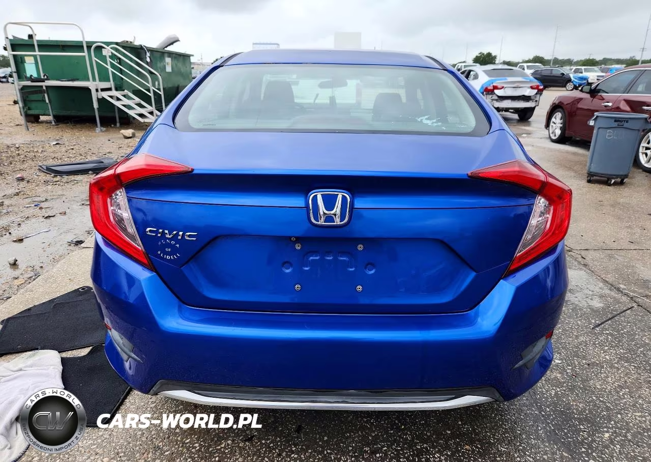 2019 Honda Civic Lx VIN:19XFC2F60KE007226 - 6