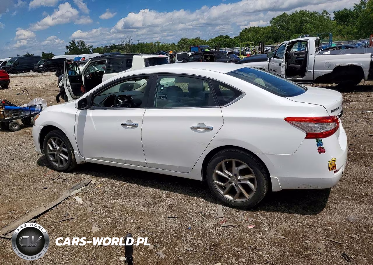 2015 Nissan Sentra S VIN:3N1AB7AP7FY349015 - 2