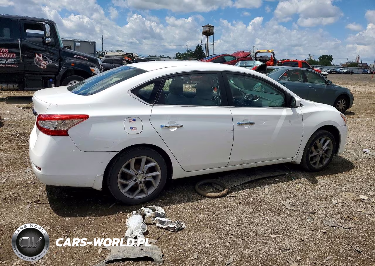 2015 Nissan Sentra S VIN:3N1AB7AP7FY349015 - 3
