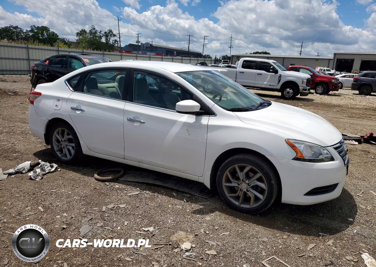 2015 Nissan Sentra S VIN:3N1AB7AP7FY349015 - 4