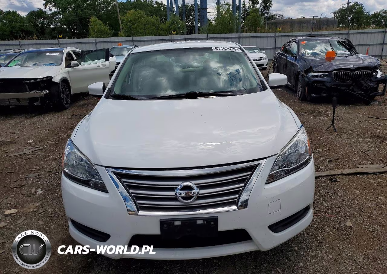2015 Nissan Sentra S VIN:3N1AB7AP7FY349015 - 5