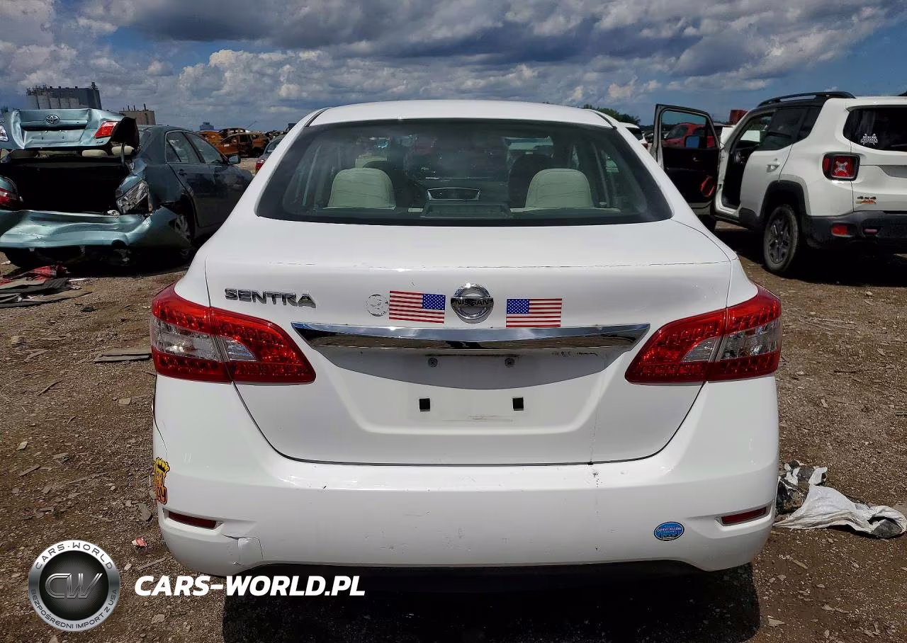 2015 Nissan Sentra S VIN:3N1AB7AP7FY349015 - 6