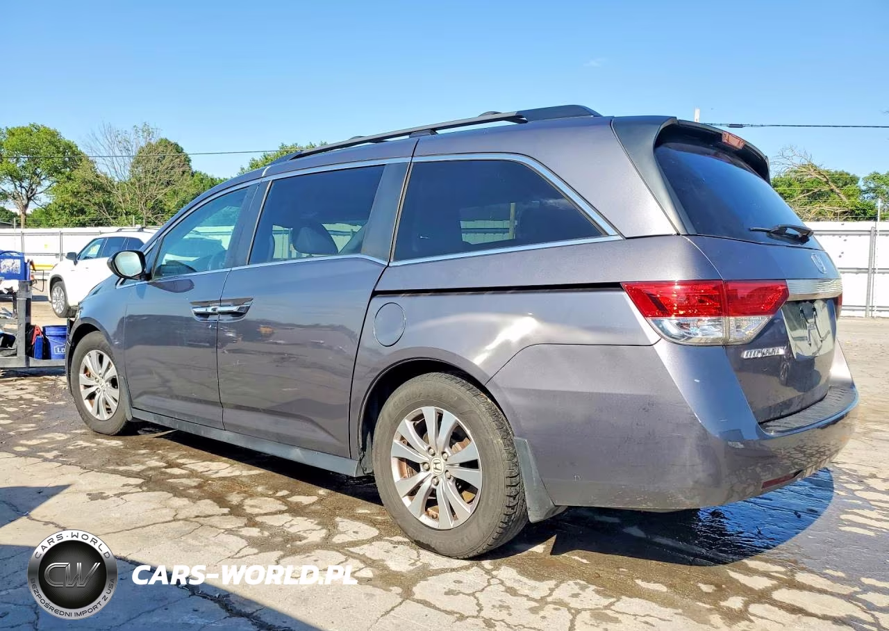 2016 Honda Odyssey Exl VIN:5FNRL5H63GB028939 - 2