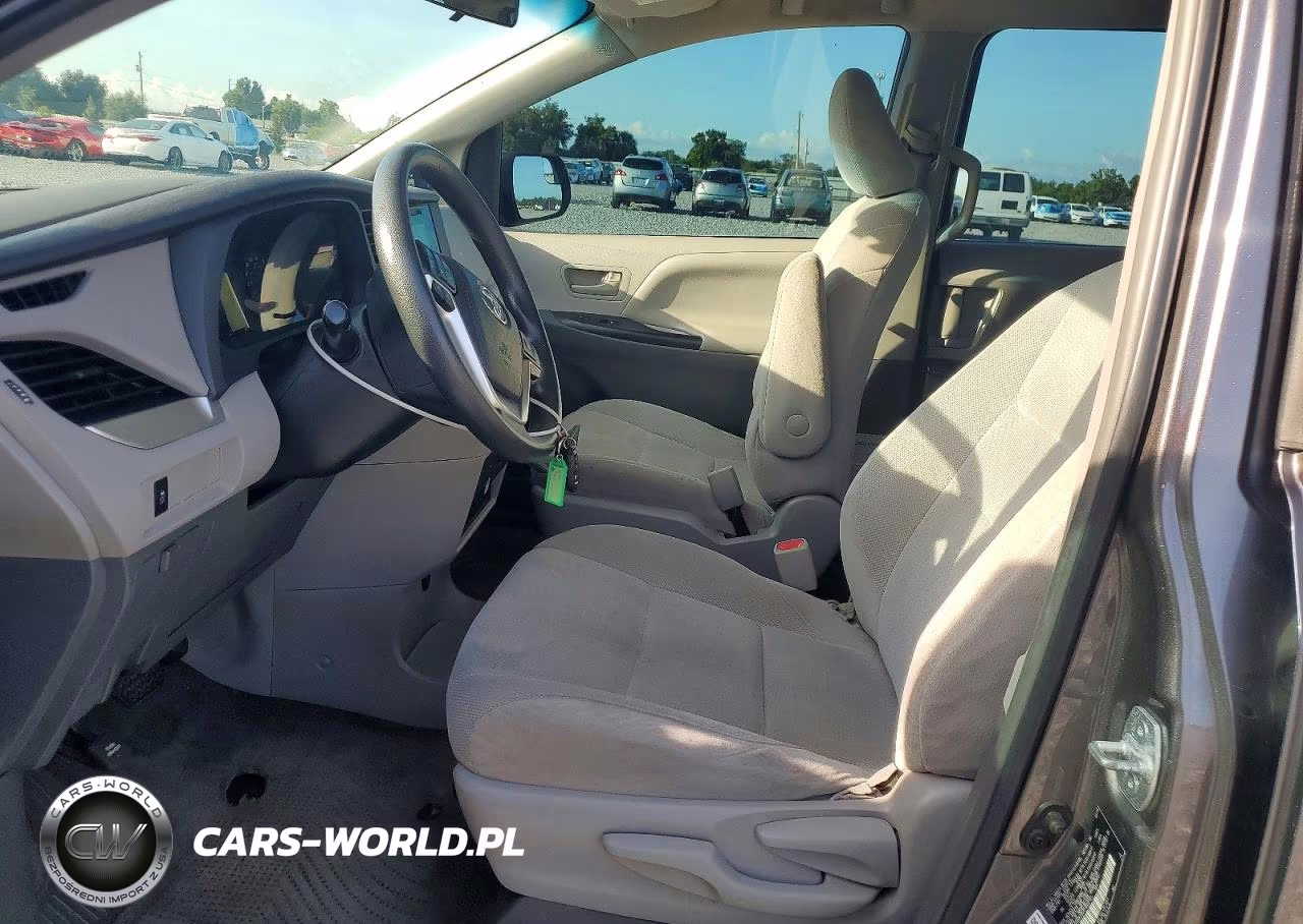 2015 Toyota Sienna L 7-Passenger VIN:5TDZK3DC4FS603191 - 7