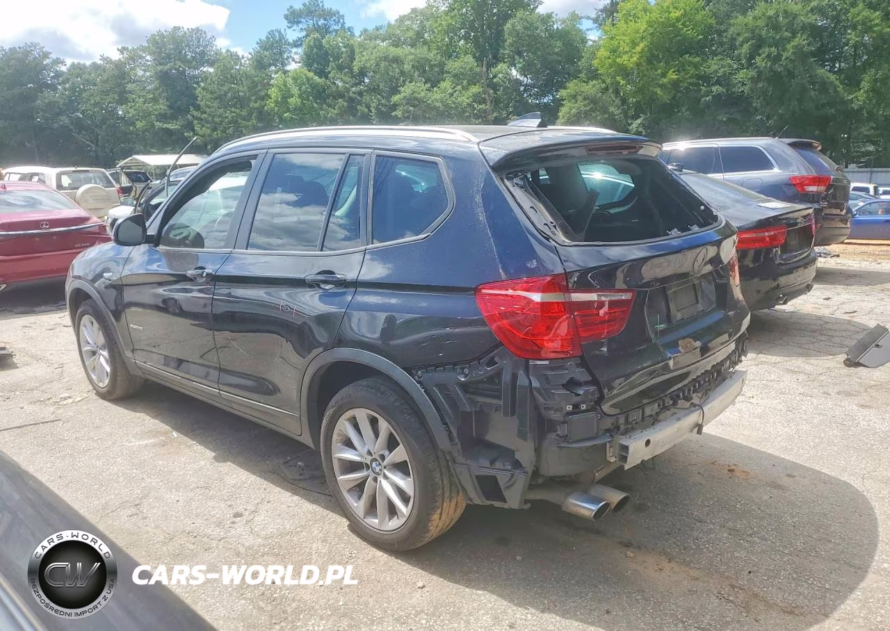 2017 BMW X3 xDrive28I VIN:5UXWX9C31H0T20146 - 2