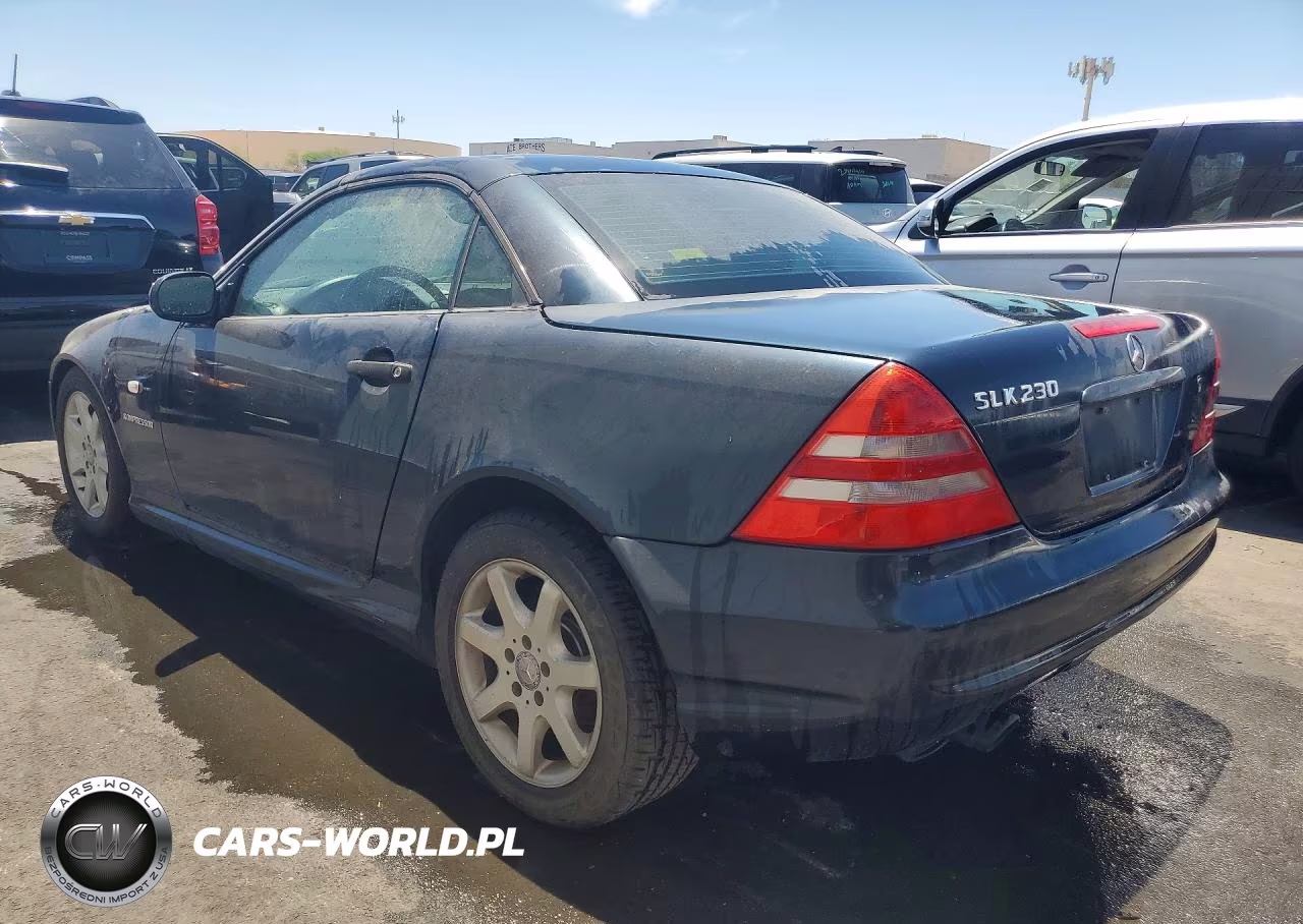1998 Mercedes-Benz Slk 230 Kompressor VIN:WDBKK47F3WF019442 - 2