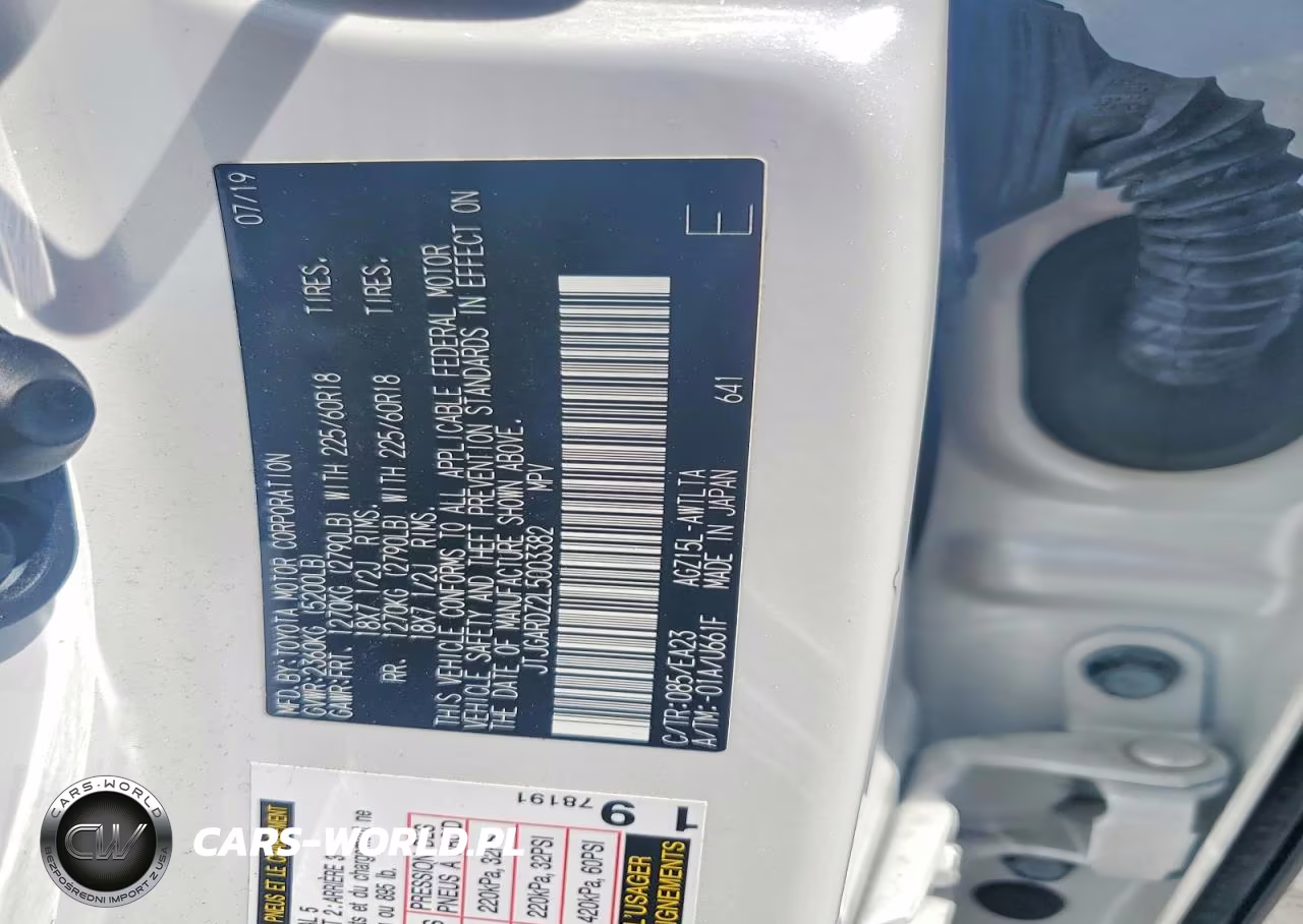2020 Lexus Nx 300 VIN:JTJGARDZ2L5003382 - 13