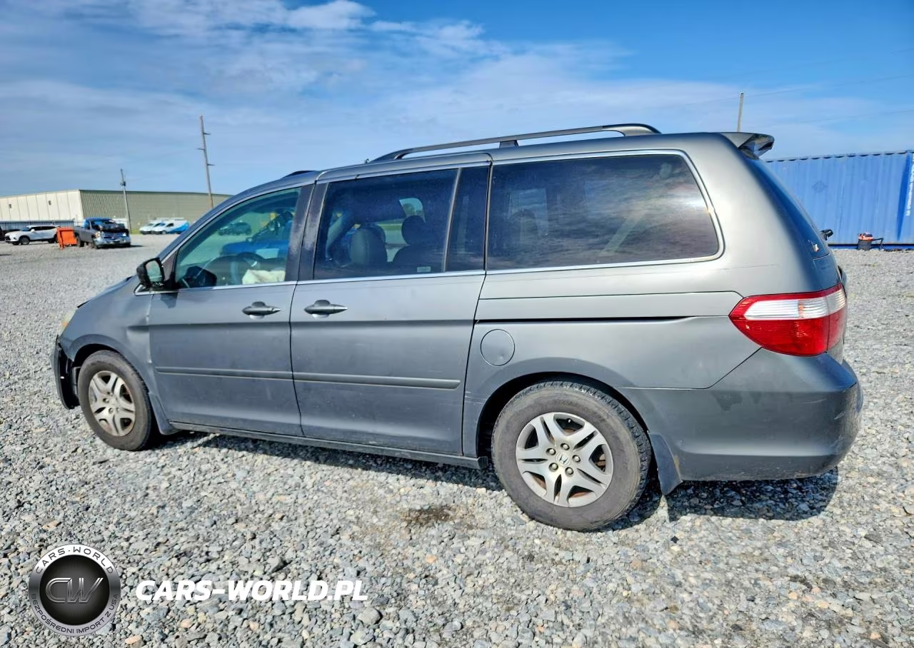 2007 Honda Odyssey Exl VIN:5FNRL38677B404501 - 2