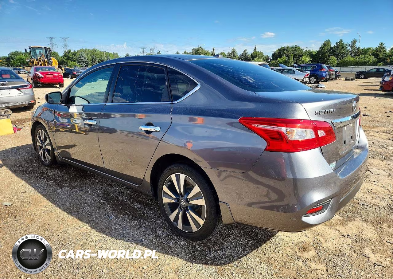2019 Nissan Sentra Sl VIN:3N1AB7APXKY417916 - 2