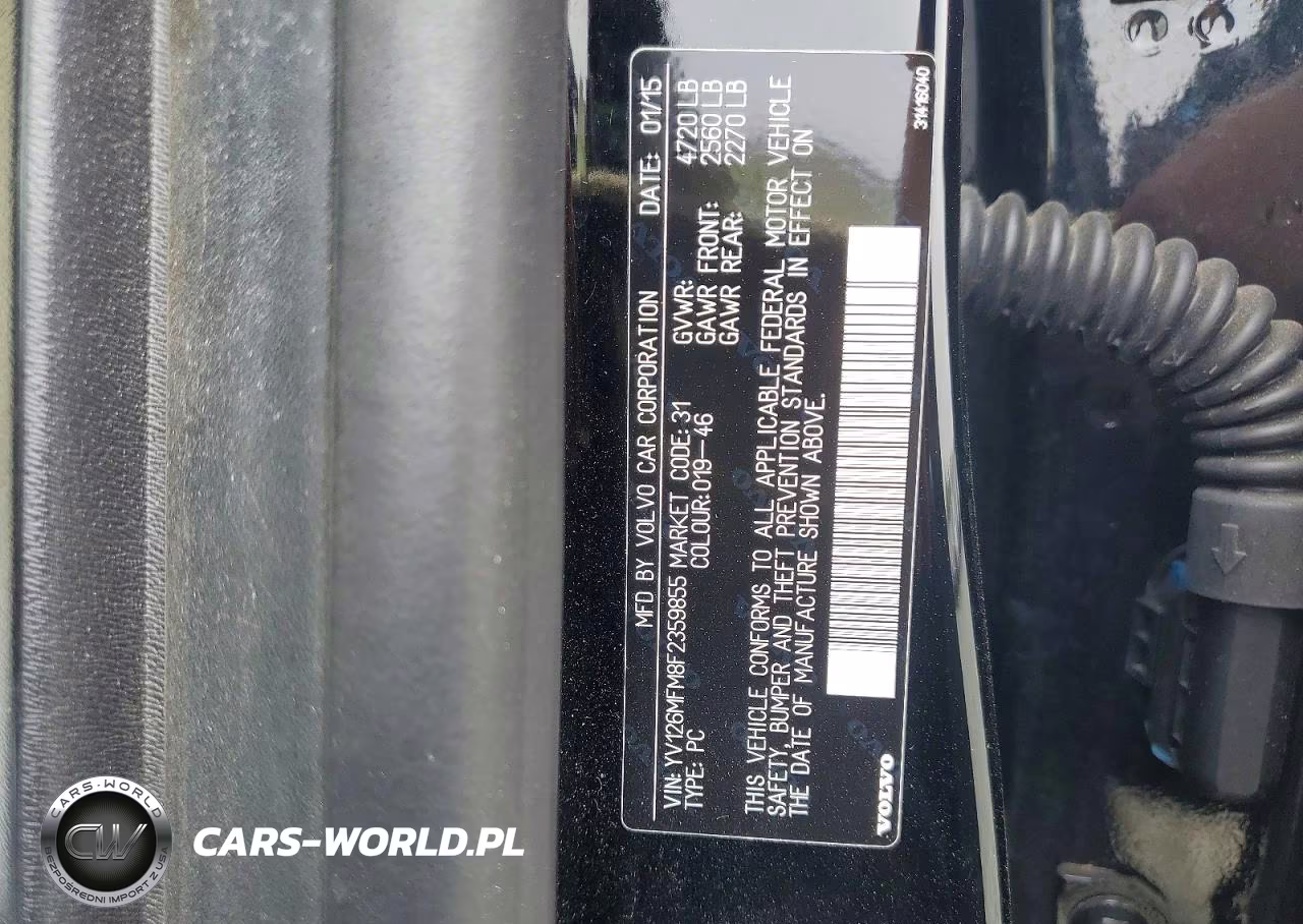 2015 Volvo S60 Platinum VIN:YV126MFM8F2359855 - 12
