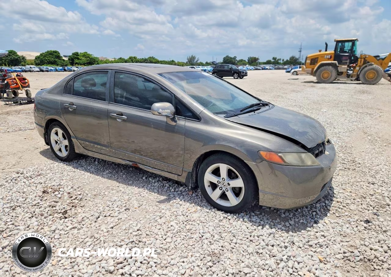 2008 Honda Civic Exl VIN:1HGFA169X8L037815 - 4