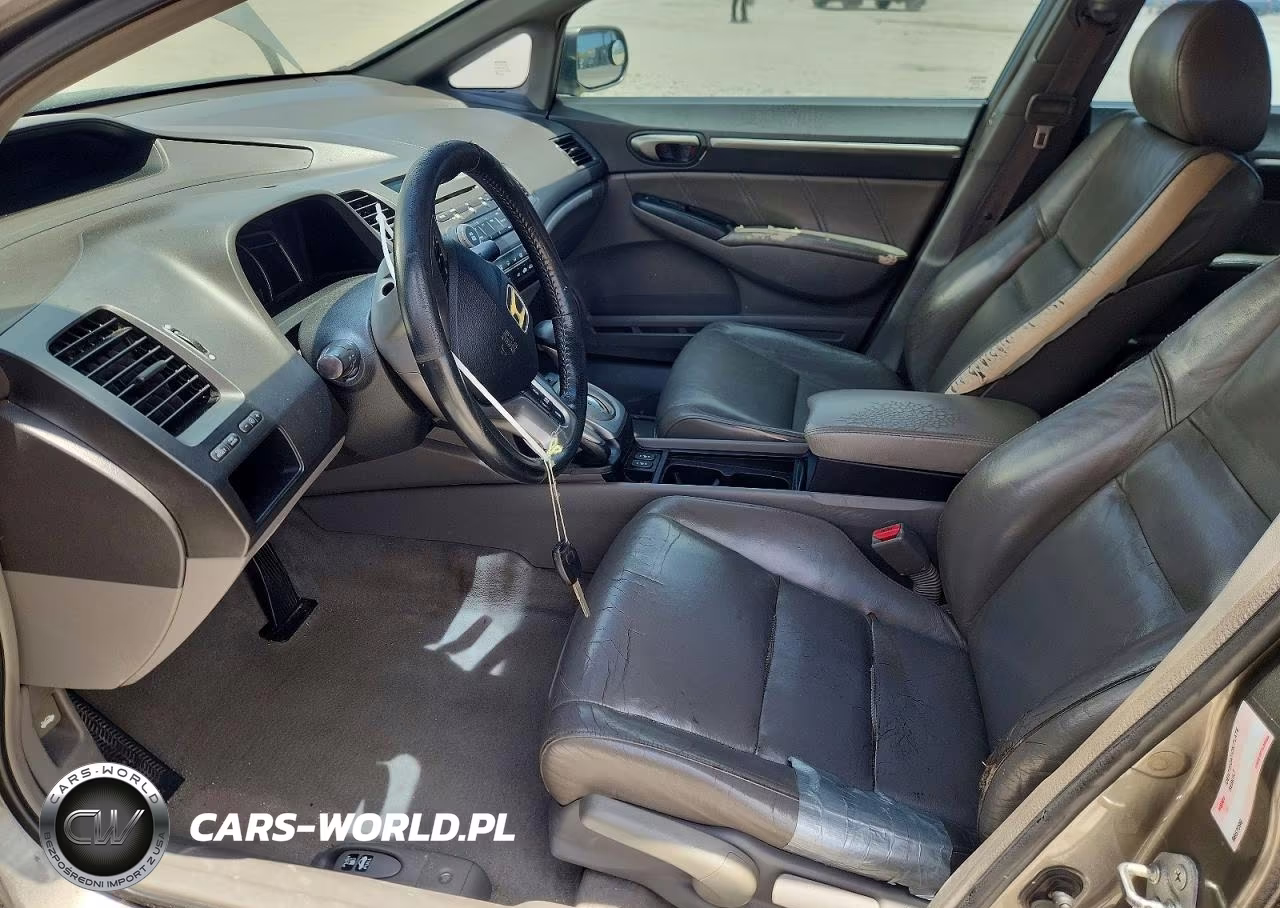 2008 Honda Civic Exl VIN:1HGFA169X8L037815 - 7