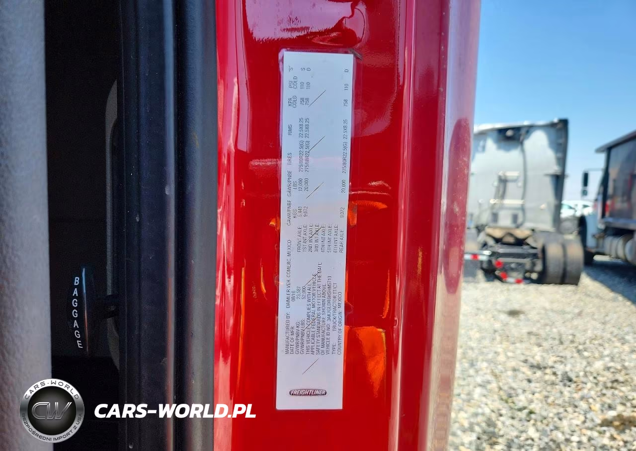 2017 Freightliner Cascadia 125 VIN:3AKJGLDR6HSHM5713 - 12