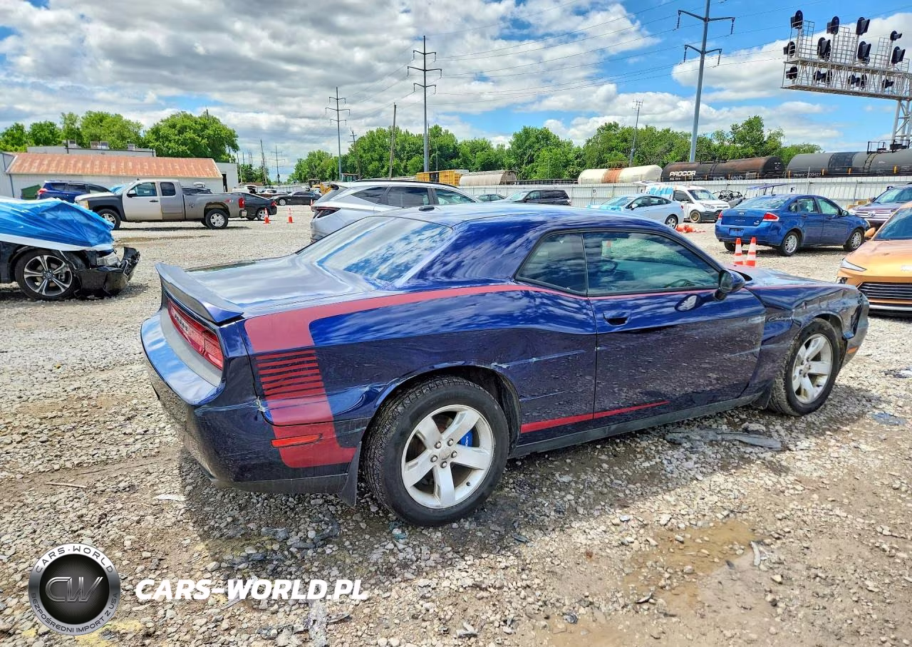 2014 Dodge Challenger Sxt VIN:2C3CDYAG2EH187177 - 3