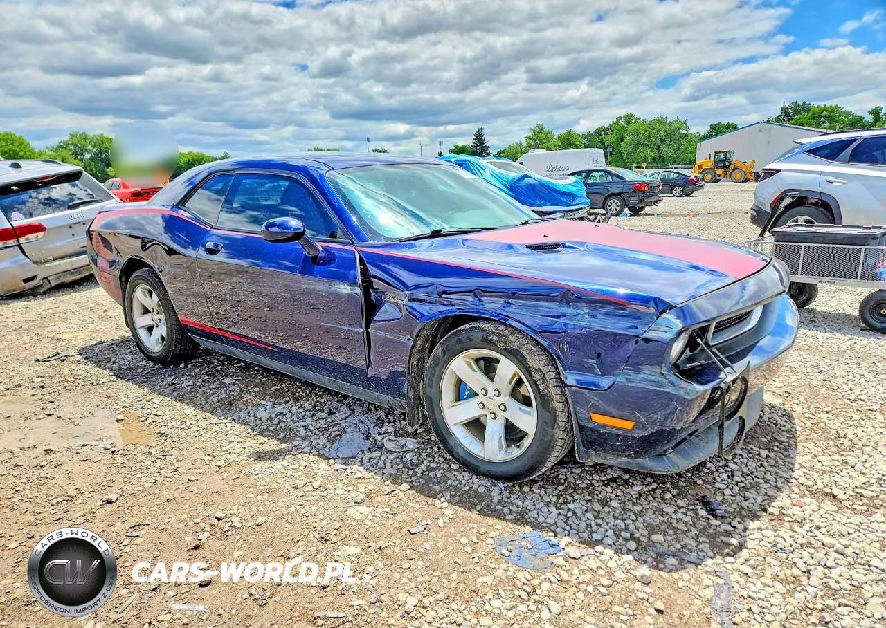 2014 Dodge Challenger Sxt VIN:2C3CDYAG2EH187177 - 4