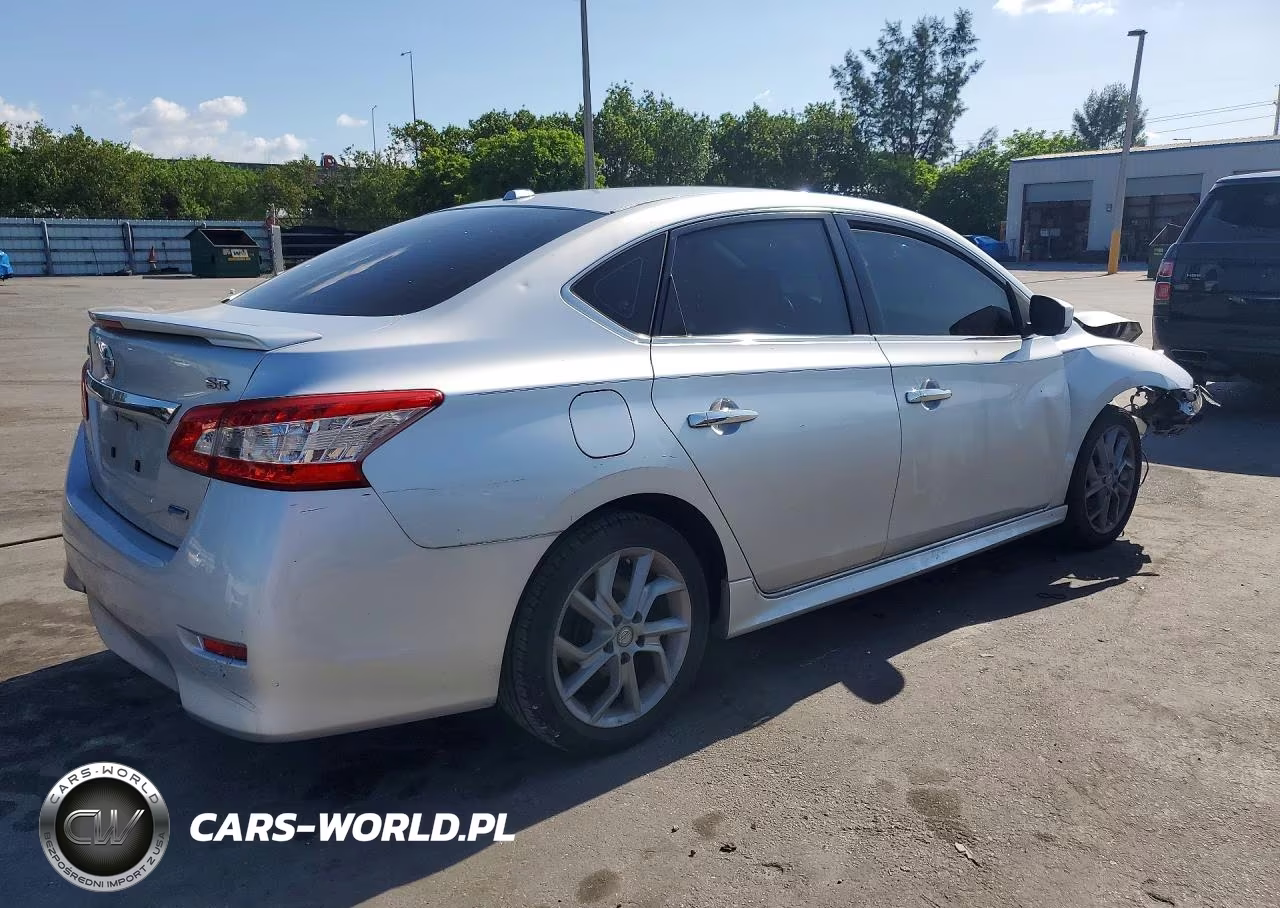 2014 Nissan Sentra Sr VIN:3N1AB7AP6EY257084 - 3