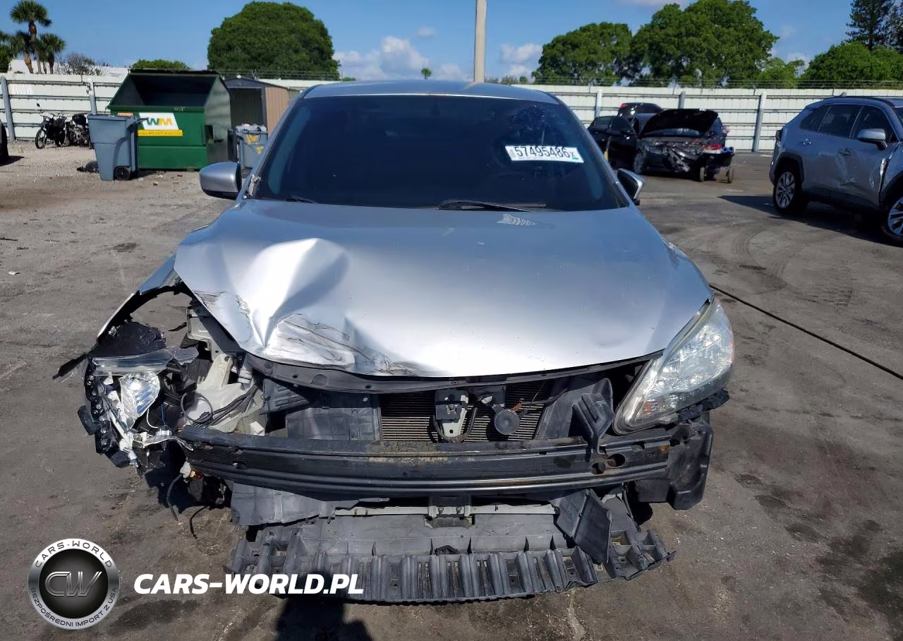 2014 Nissan Sentra Sr VIN:3N1AB7AP6EY257084 - 5