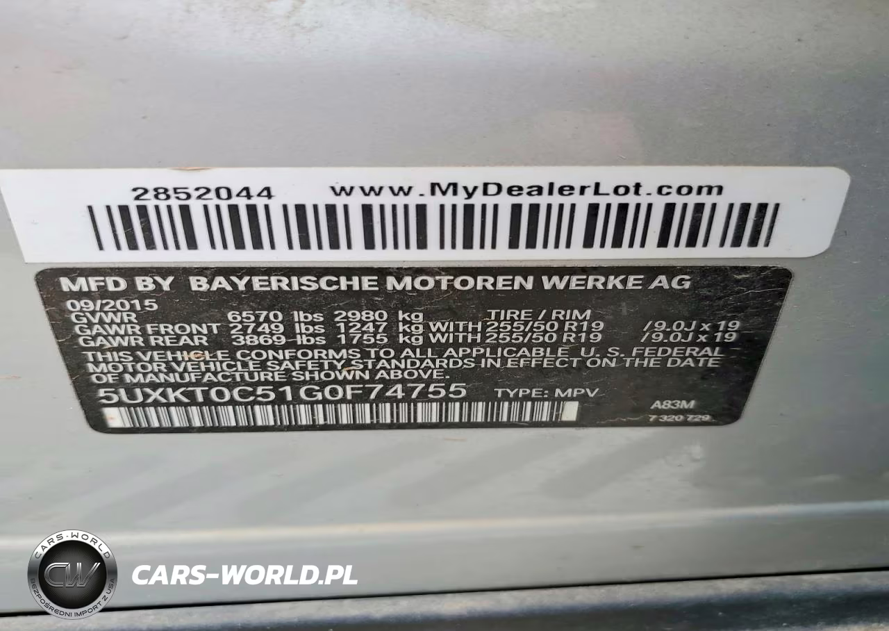 2016 BMW X5 Xdr40E VIN:5UXKT0C51G0F74755 - 13