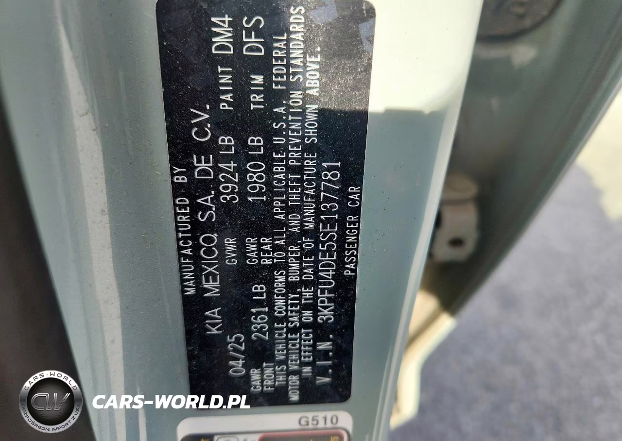 2025 Kia K4 Ex VIN:3KPFU4DE5SE137781 - 13