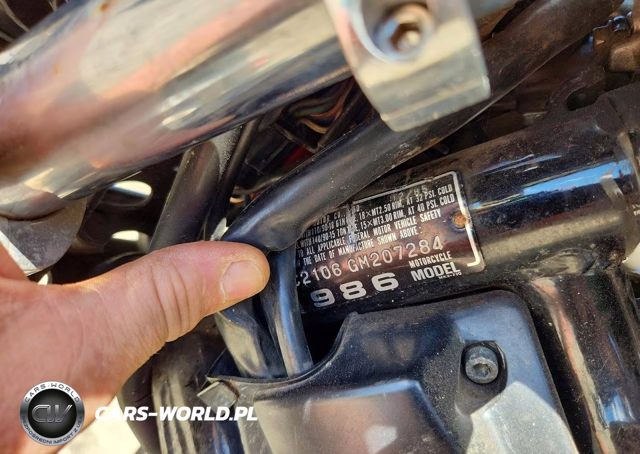 1986 Honda Vf700 C VIN:JH2RC2106GM207284 - 9