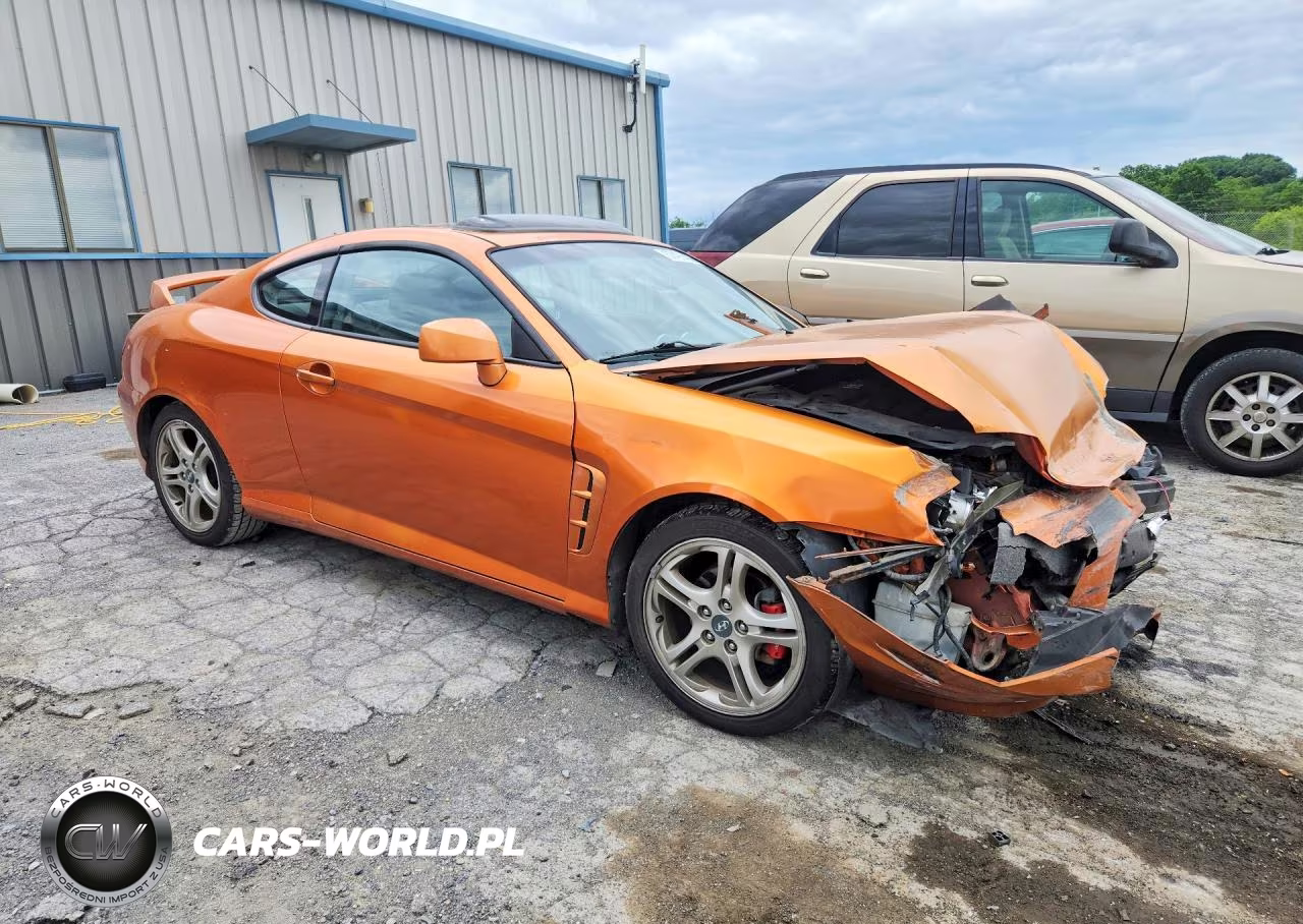 2006 Hyundai Tiburon Gt VIN:KMHHN65F66U197418 - 4