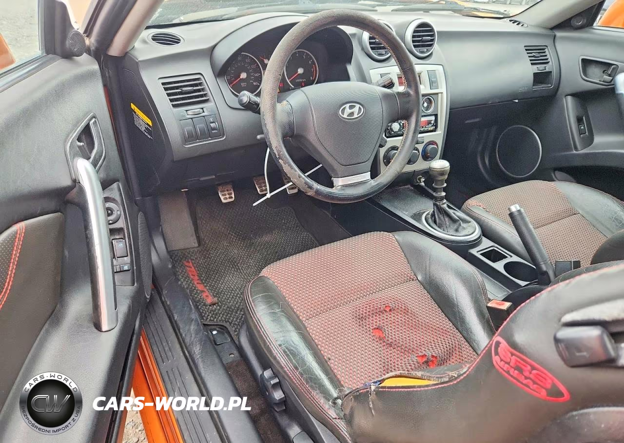 2006 Hyundai Tiburon Gt VIN:KMHHN65F66U197418 - 8