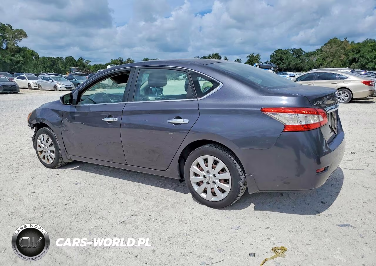 2014 Nissan Sentra Sv VIN:1N4AB7AP9EN852978 - 2