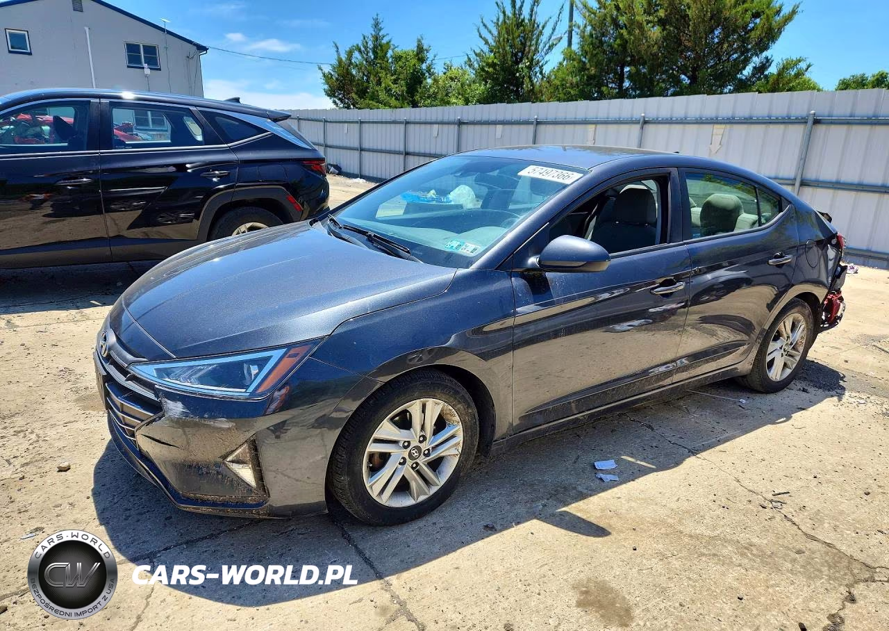 2020 Hyundai Elantra Sel VIN:5NPD84LF0LH623997 - 1