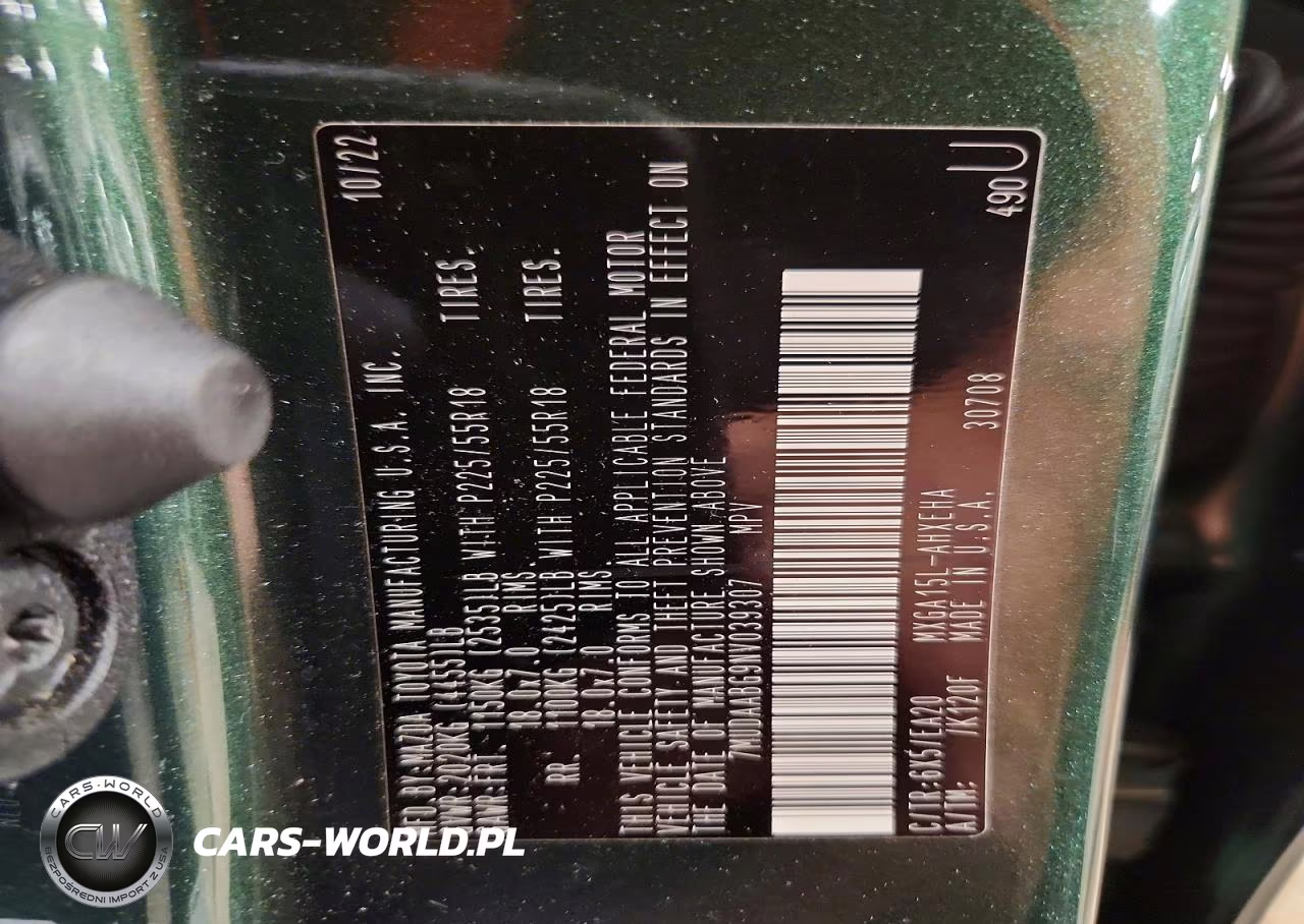 2022 Toyota Corolla Cross Xle VIN:7MUDAABG9NV039307 - 14