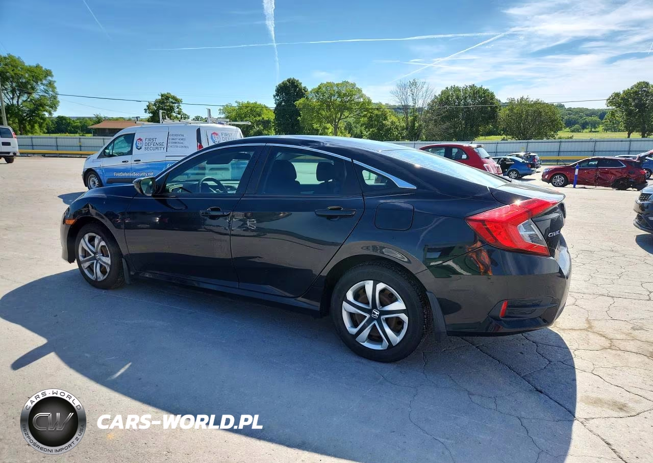 2016 Honda Civic Lx VIN:19XFC2F54GE015845 - 2